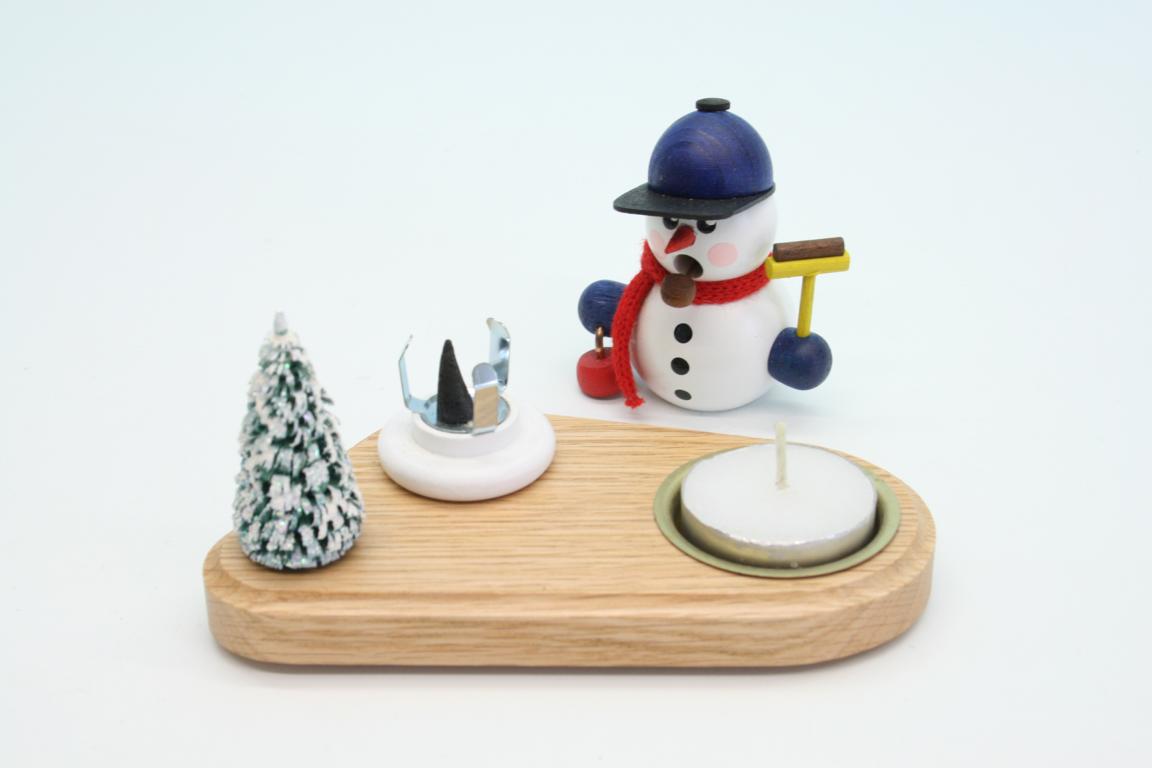 SM Curlingspieler weiß 10cm