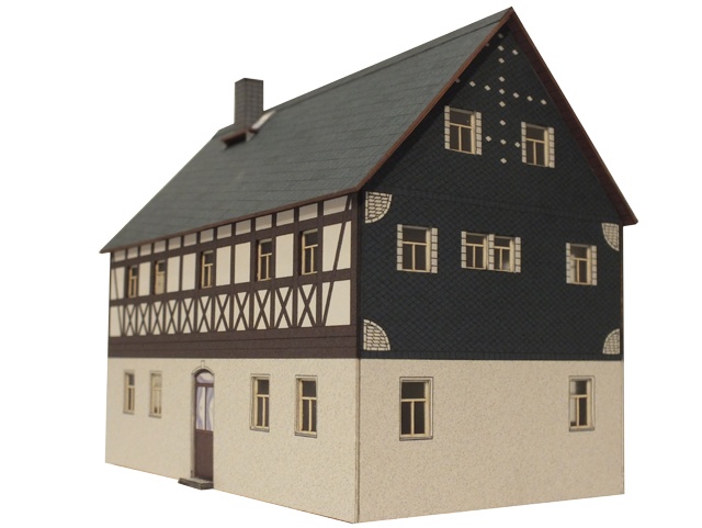 04-08-TT - FWH Erzgebirge mit kleinem Anbau - Steinbach