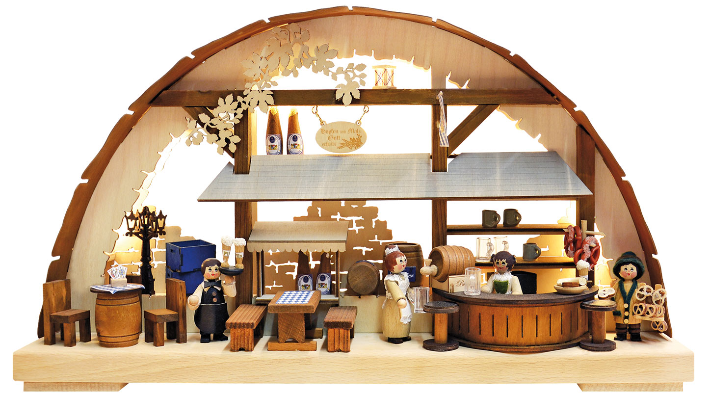 3D-Schwibbogen klein, Brauhaus