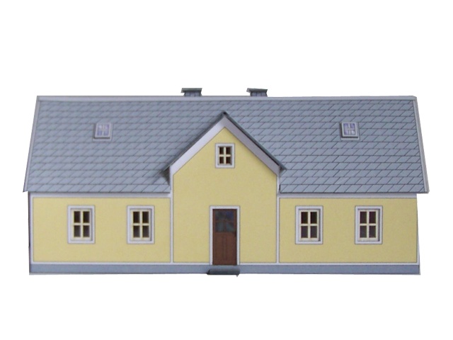 112-05-1 - 1-geschossiges Wohnhaus mit gelben Putz