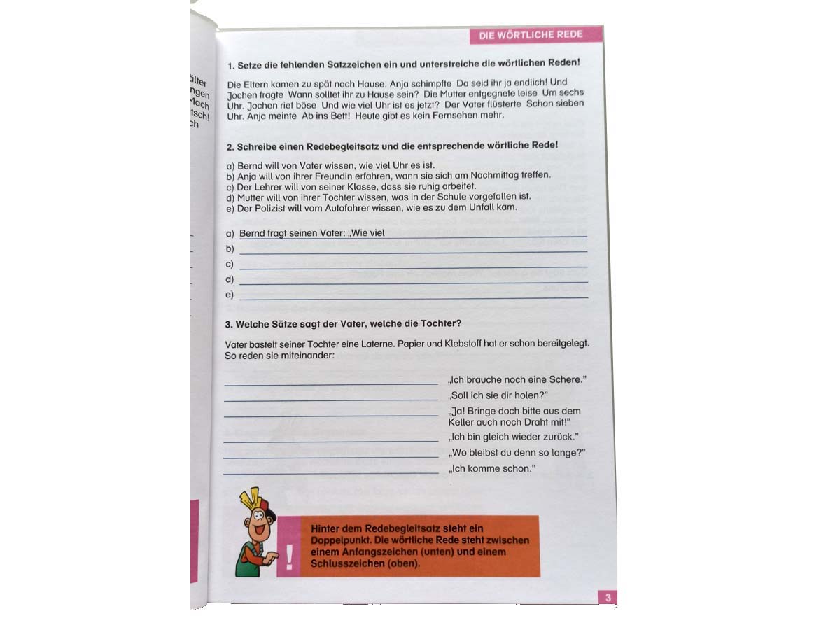 Übungsheft - So schaffst du die Vierte