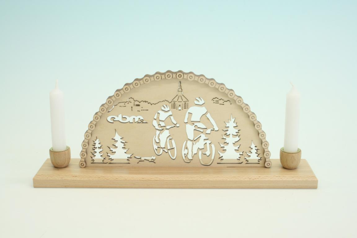 EBM Fahrradschwibbogen Lichterbogen  Maße 28 x 6 x 16 cm
