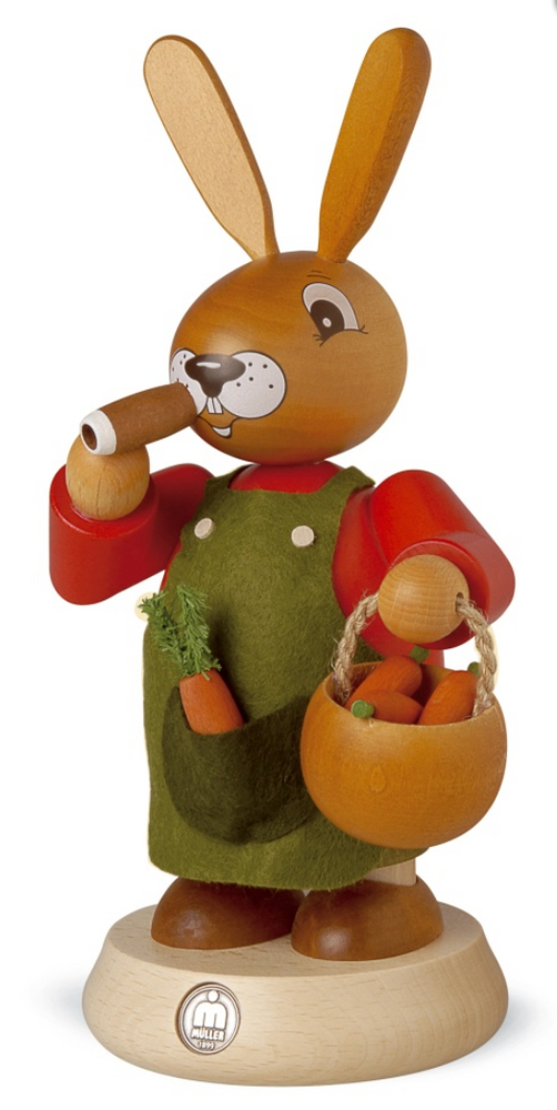 Räucherhasenmann farbig