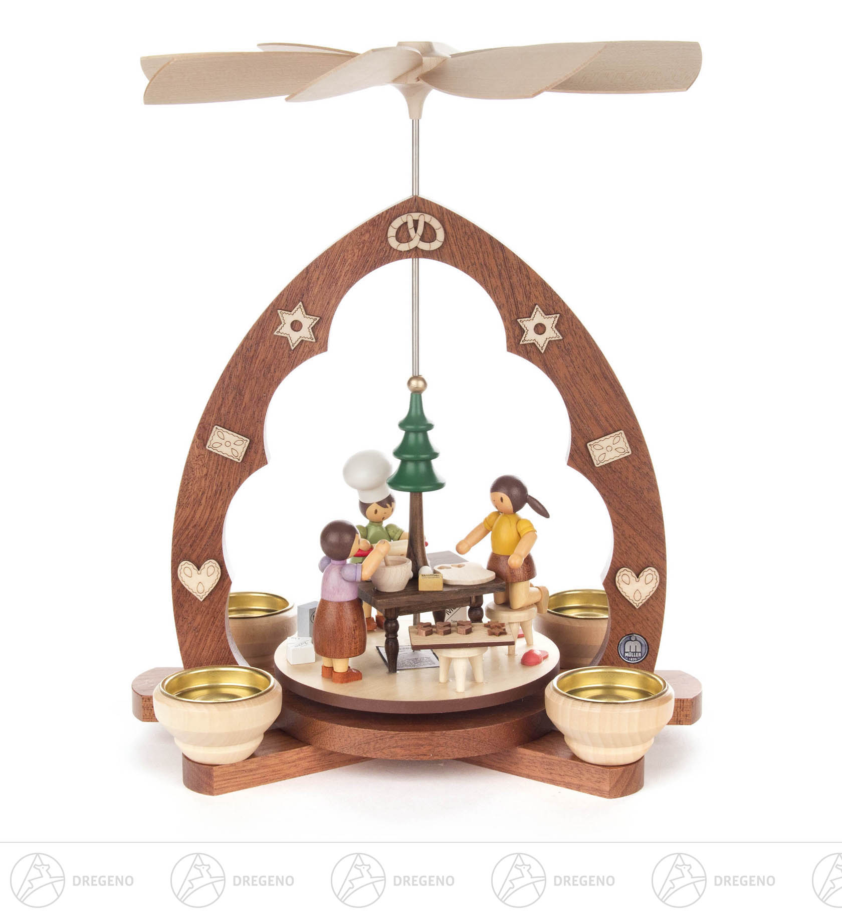 Pyramide Weihnachtsbäckerei
