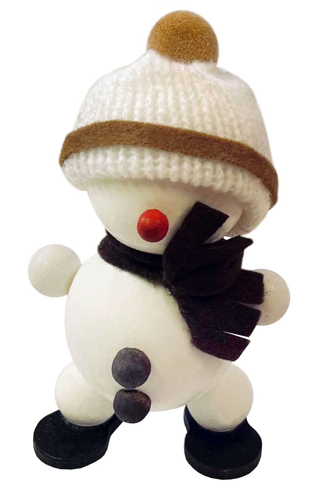 Schneemann weiß stehend