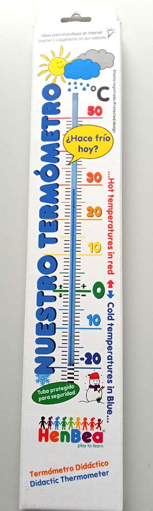 Großes Klassenthermometer