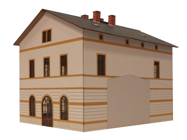 03-09-1-TT - Sächs.Einheitsbau  Seitenflügel 2,5 - rechts - 4 F