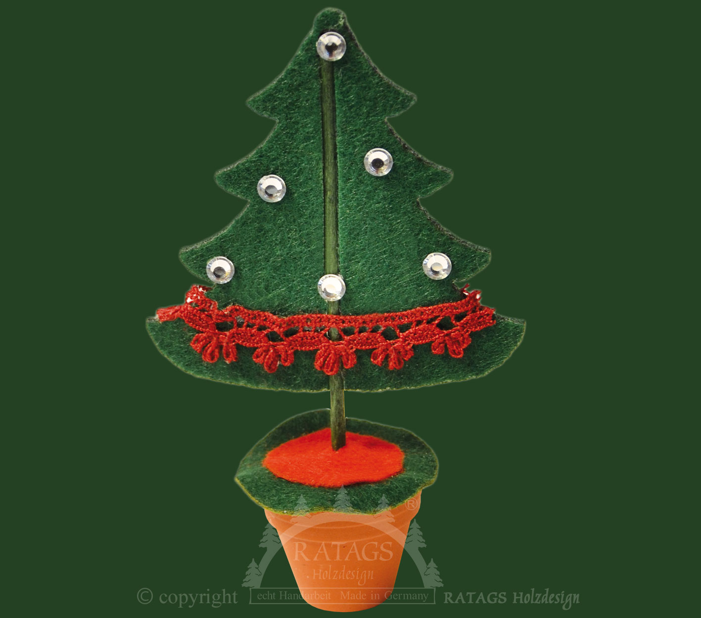 BS Weihnachtsbaum, Glitzersteine