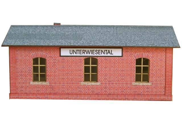 02-03-8-H0 - Bahnhof Unterwiesenthal - Fichtelbergbahn