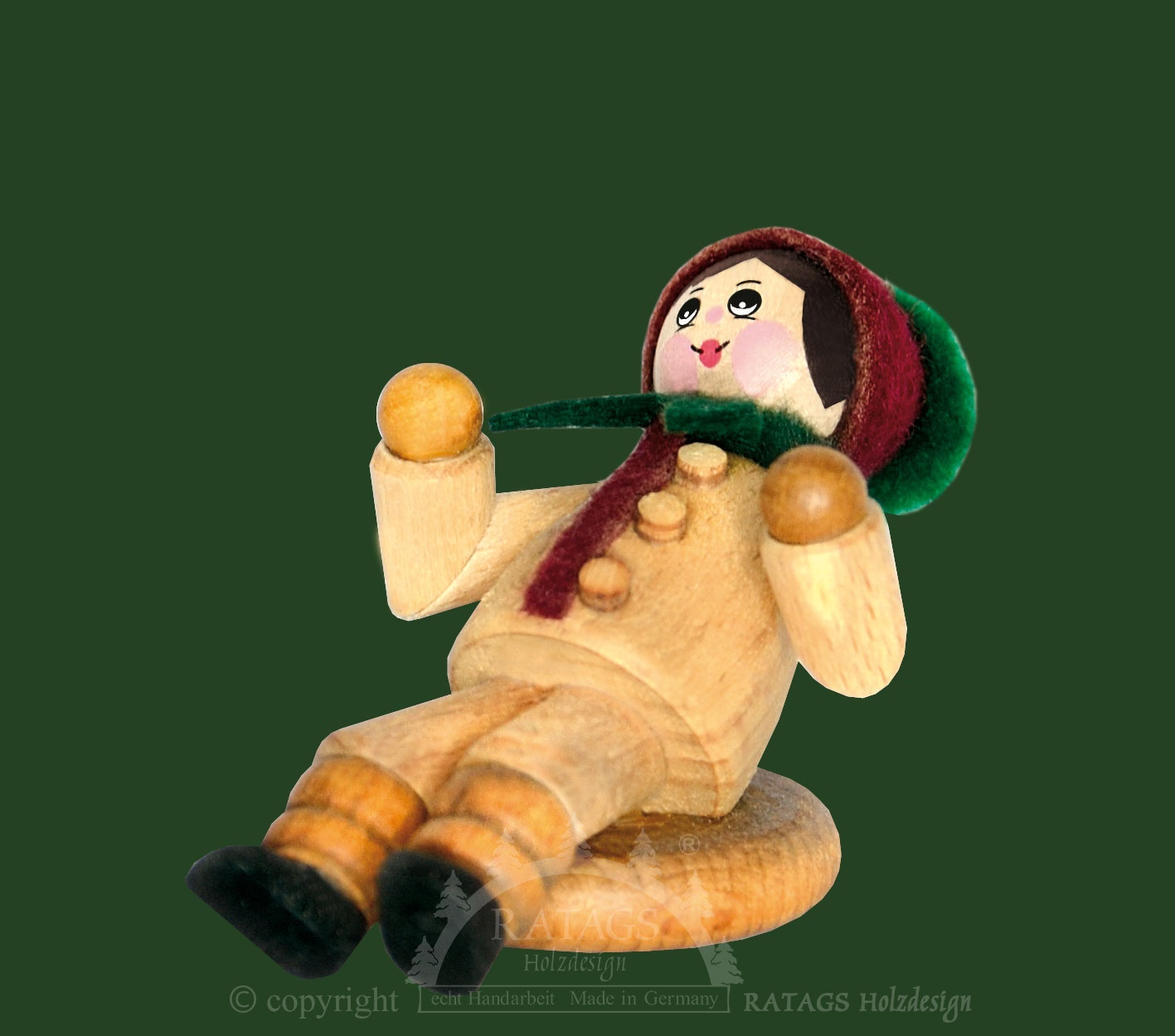 Figur, Po-Rutscher, natur