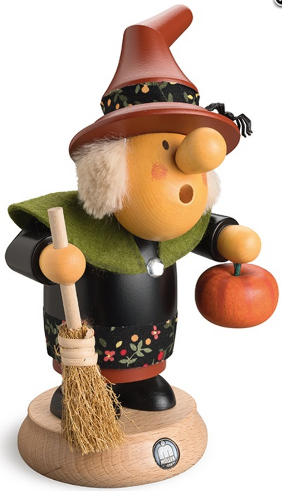 Räuchermann Müllerchen Halloween Hexe