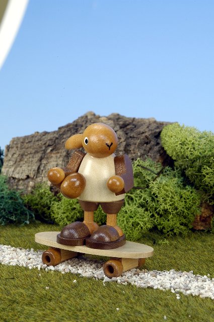 Hase mit Skateboard - Restbestand 1 Stück