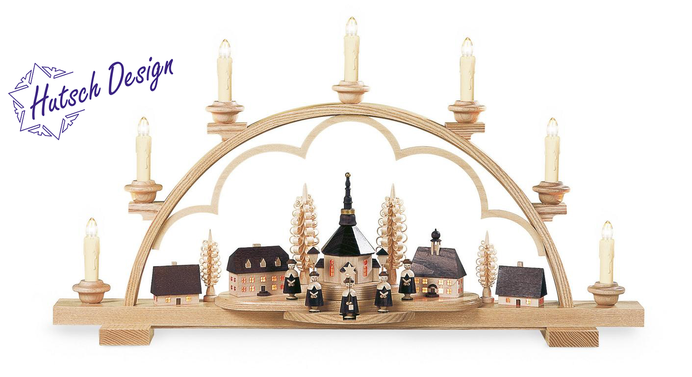 Schwibbogen Seiffener Dorf, natur