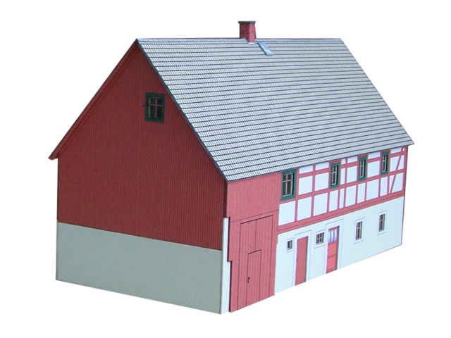 04-14-H0 - Fachwerkhaus Wohnstallhaus - Pretzschendorf