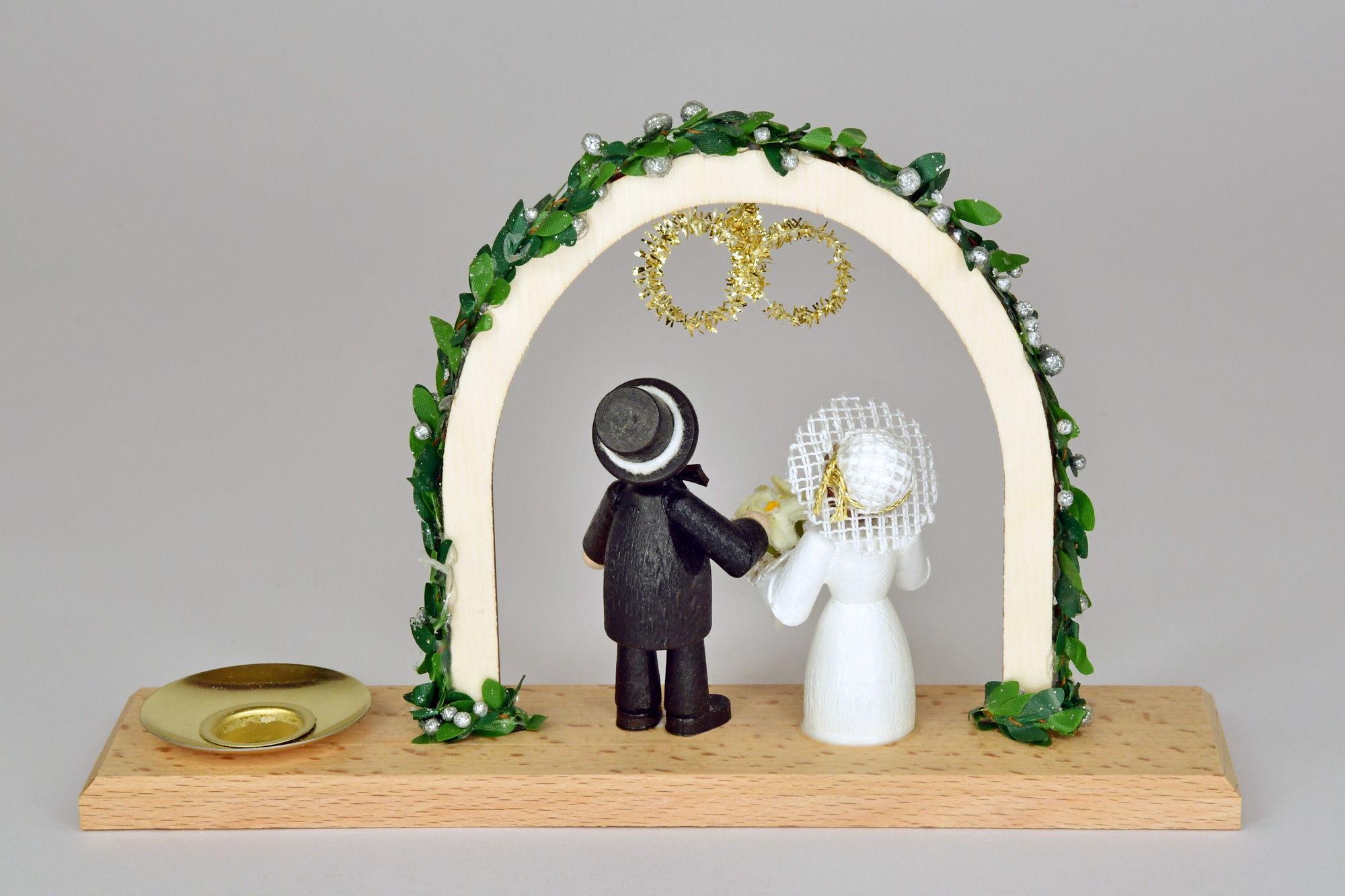 Lichterteller, Hochzeitspaar