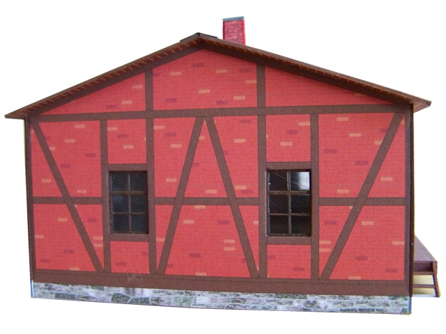 02-04-1-4-H0 - Jöhstadt Güterschuppen - Pressnitztalbahn