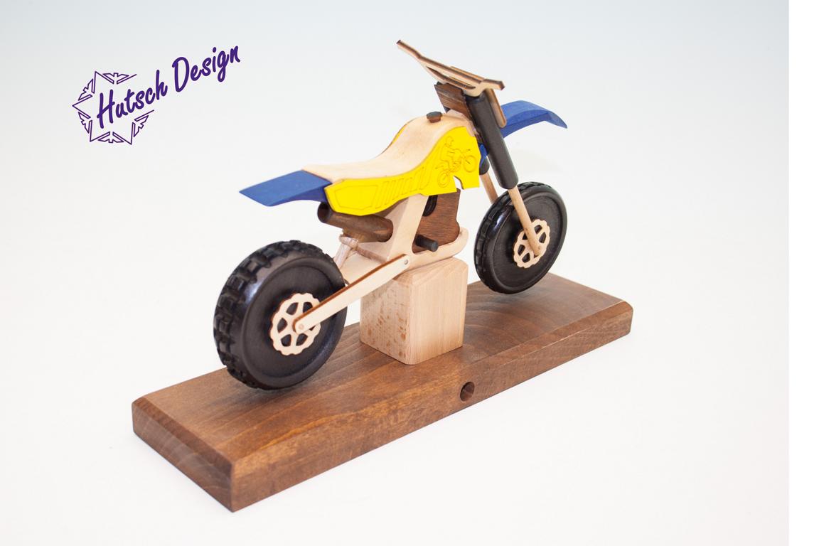Raeuchermotorrad Cross Husaberg  27 x8 x 16cm