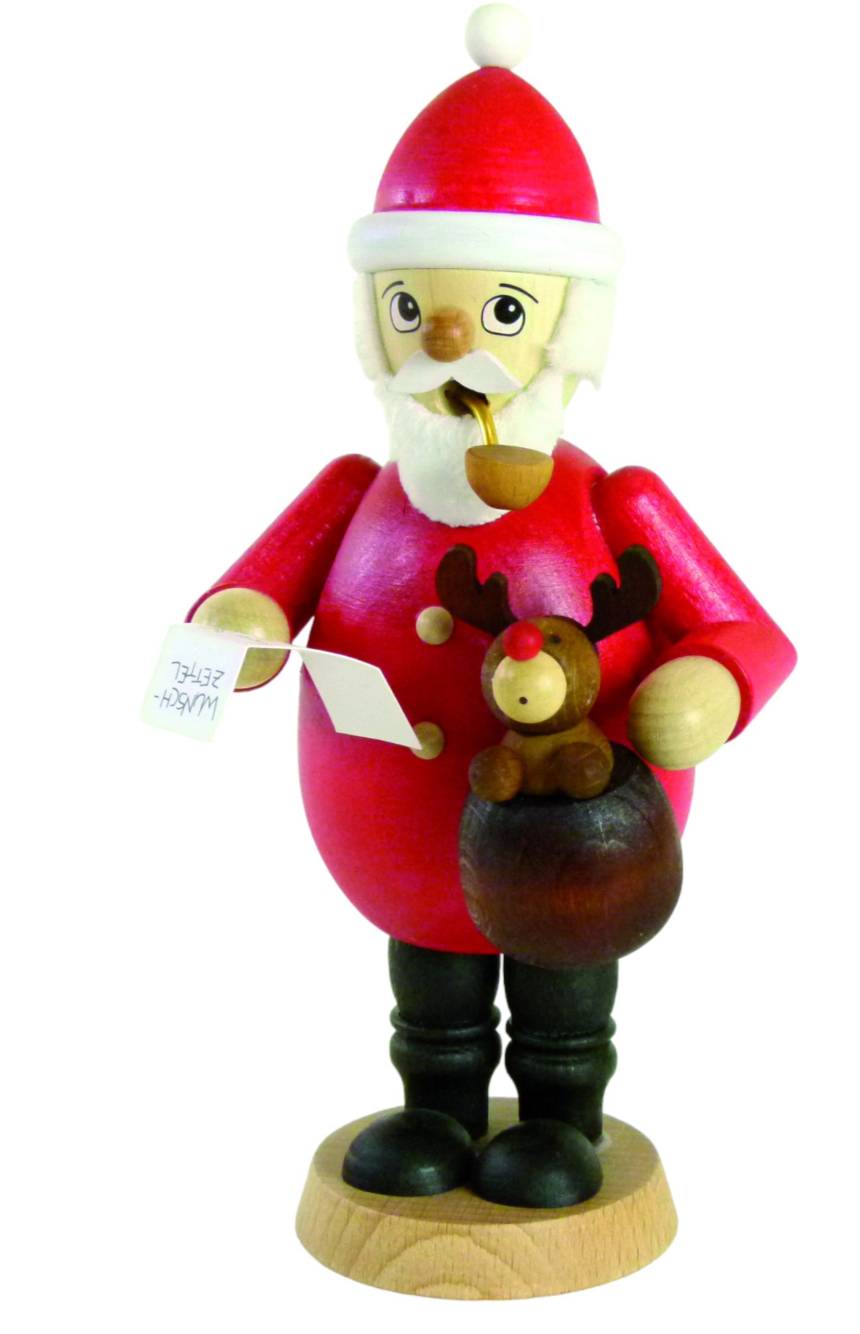RM Weihnachtsmann+Wunschzettel+Elch