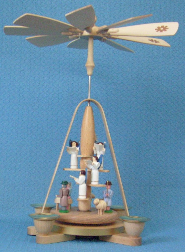 Pyramide Engeltreppe mit Christi Geburt- vorrätig 1 Stück