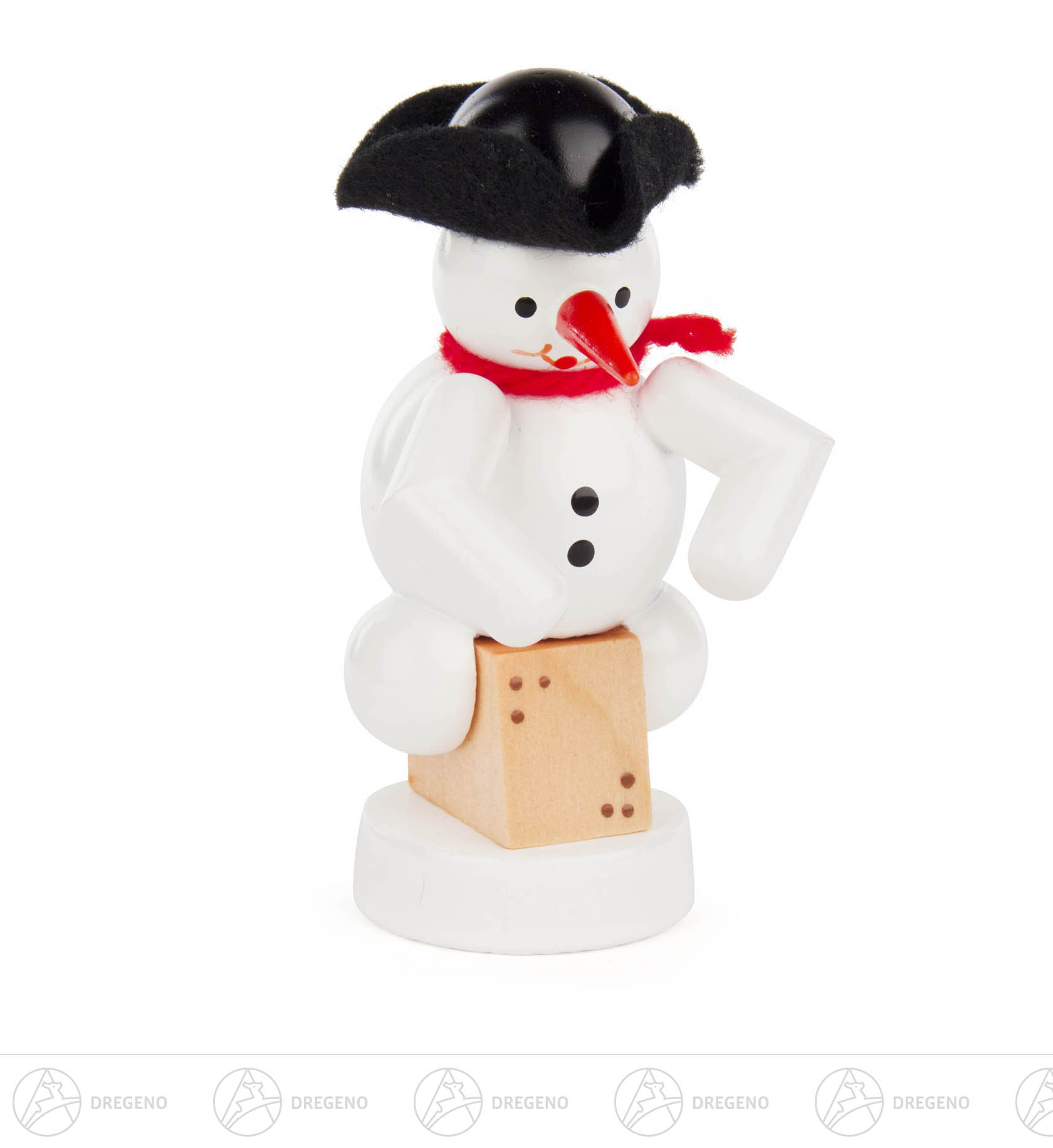 Schneemann mit Cajon 8cm