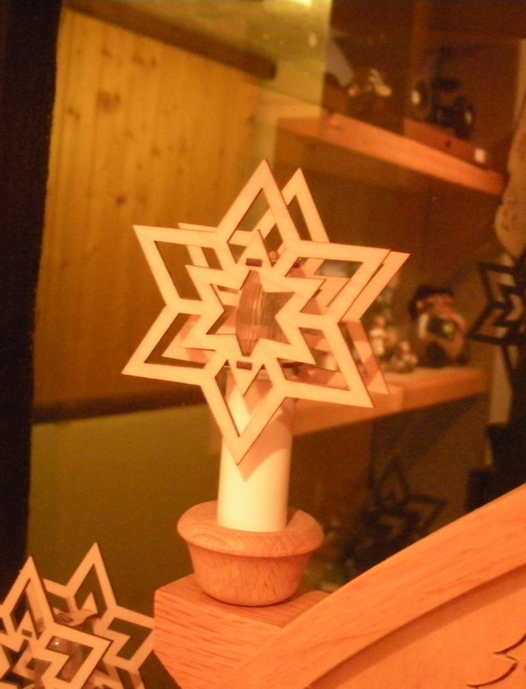 Schwibbogenaufsteckstern