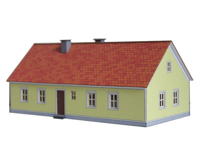 112-02-1 - 1-geschossiges Wohnhaus mit gelben Putz