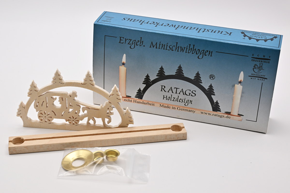 Miniaturschwibbogen Postkutsche