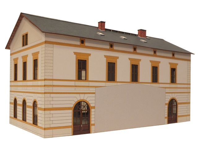 03-10-1-TT - Sächs.Einheitsbau  Seitenflügel 2,5 - rechts - 5 F