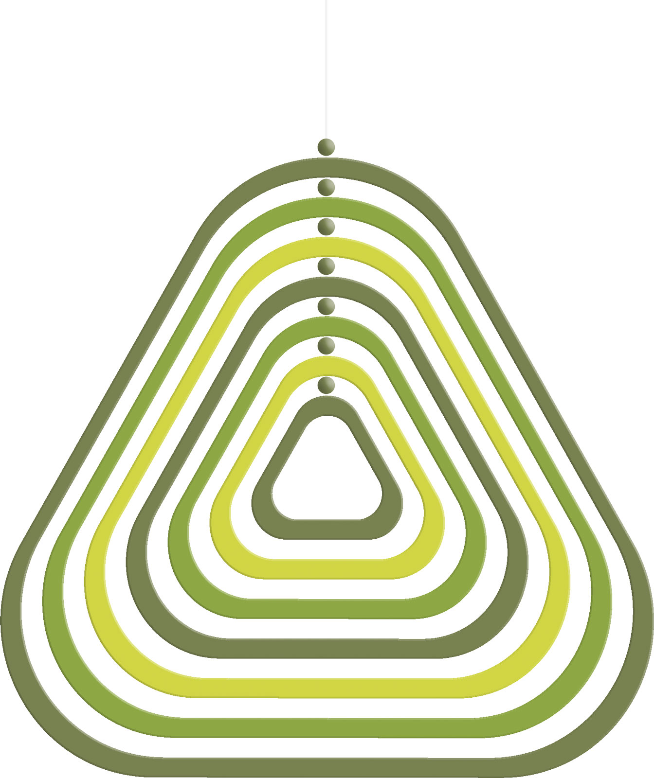 Windspiel zum Basteln, Triangel
