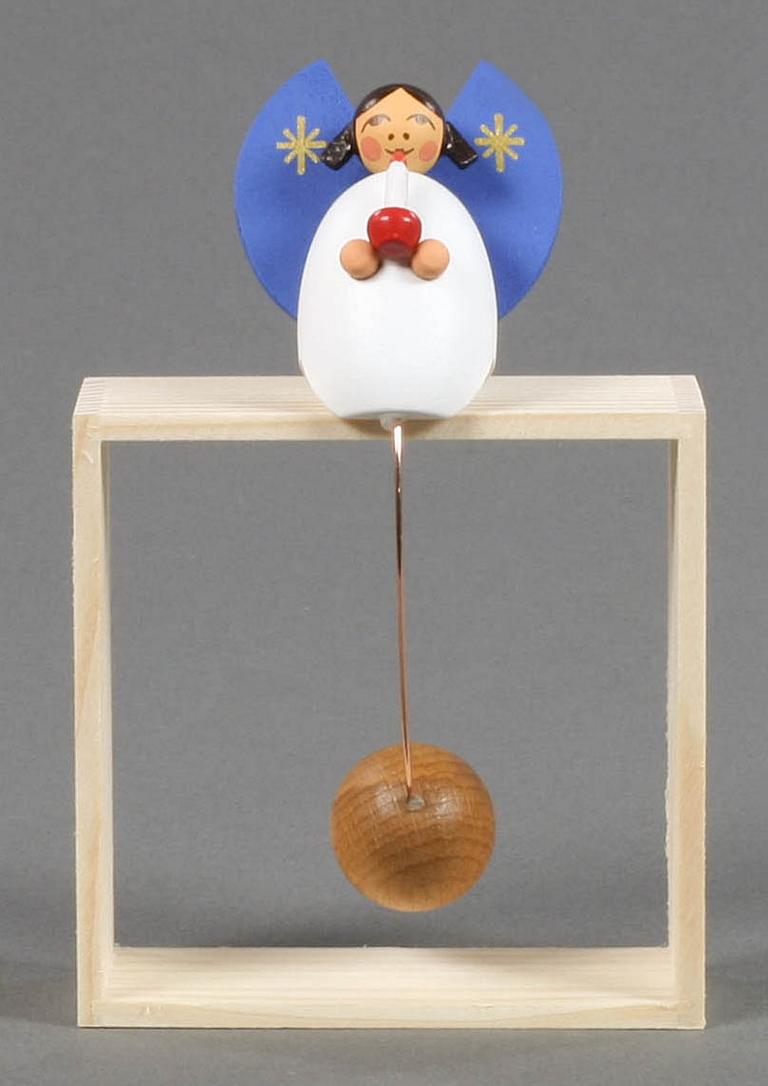 Schaukelfigur Engel mit Kerze