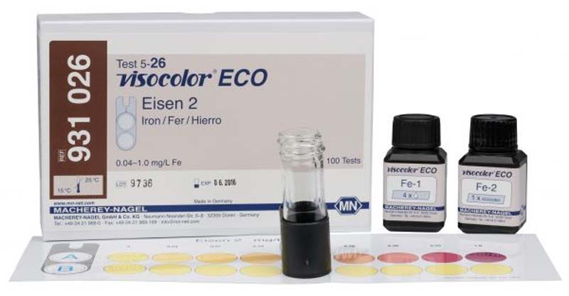 Kolorimetrischer Test VISOCOLOR ECO Eisen 2