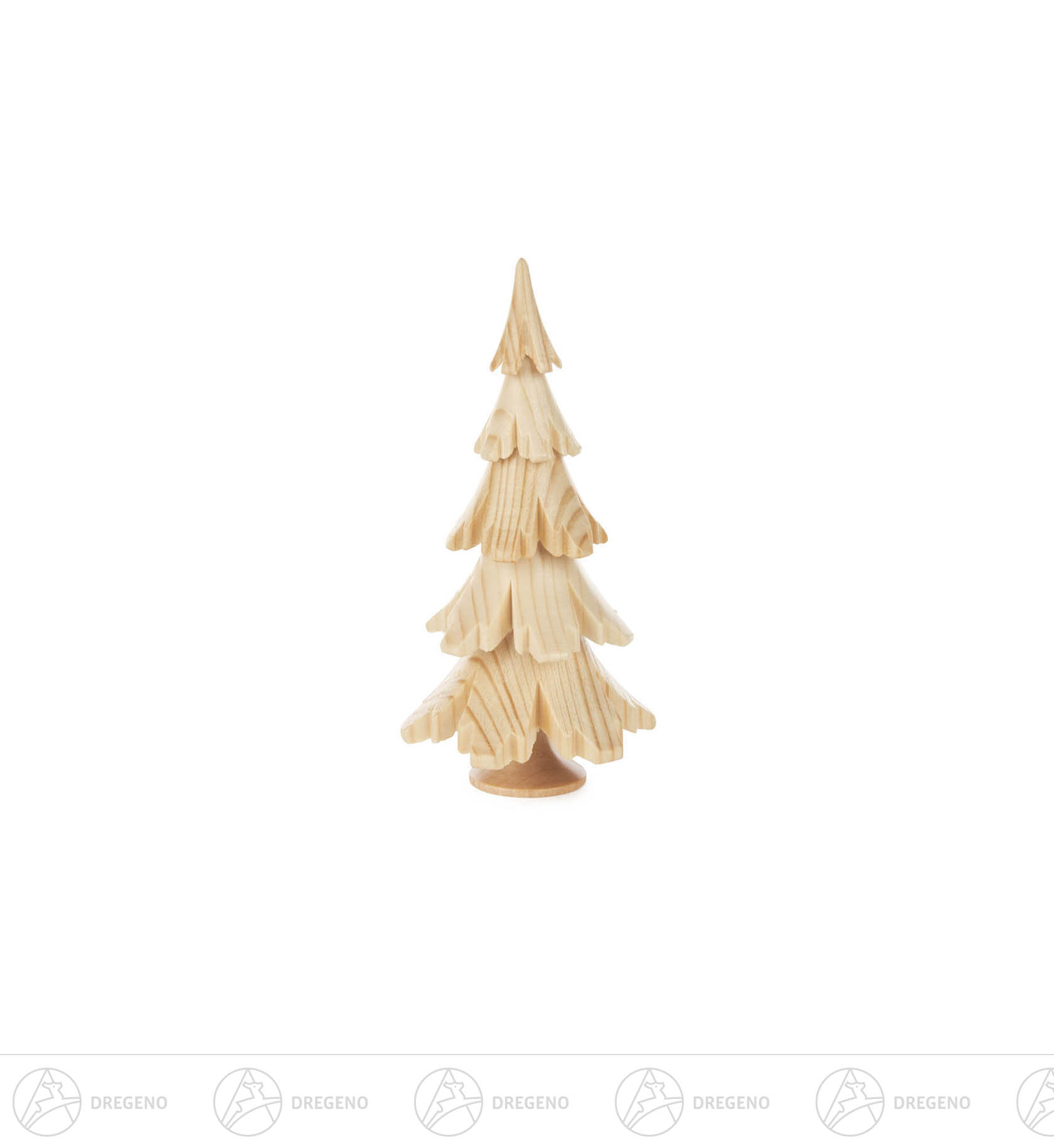 Massivholzbaum natur 12,5 cm