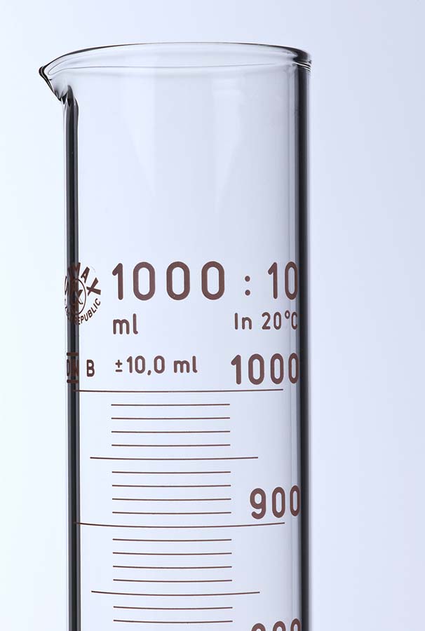 Messzylinder aus Borosilikatglas 3.3