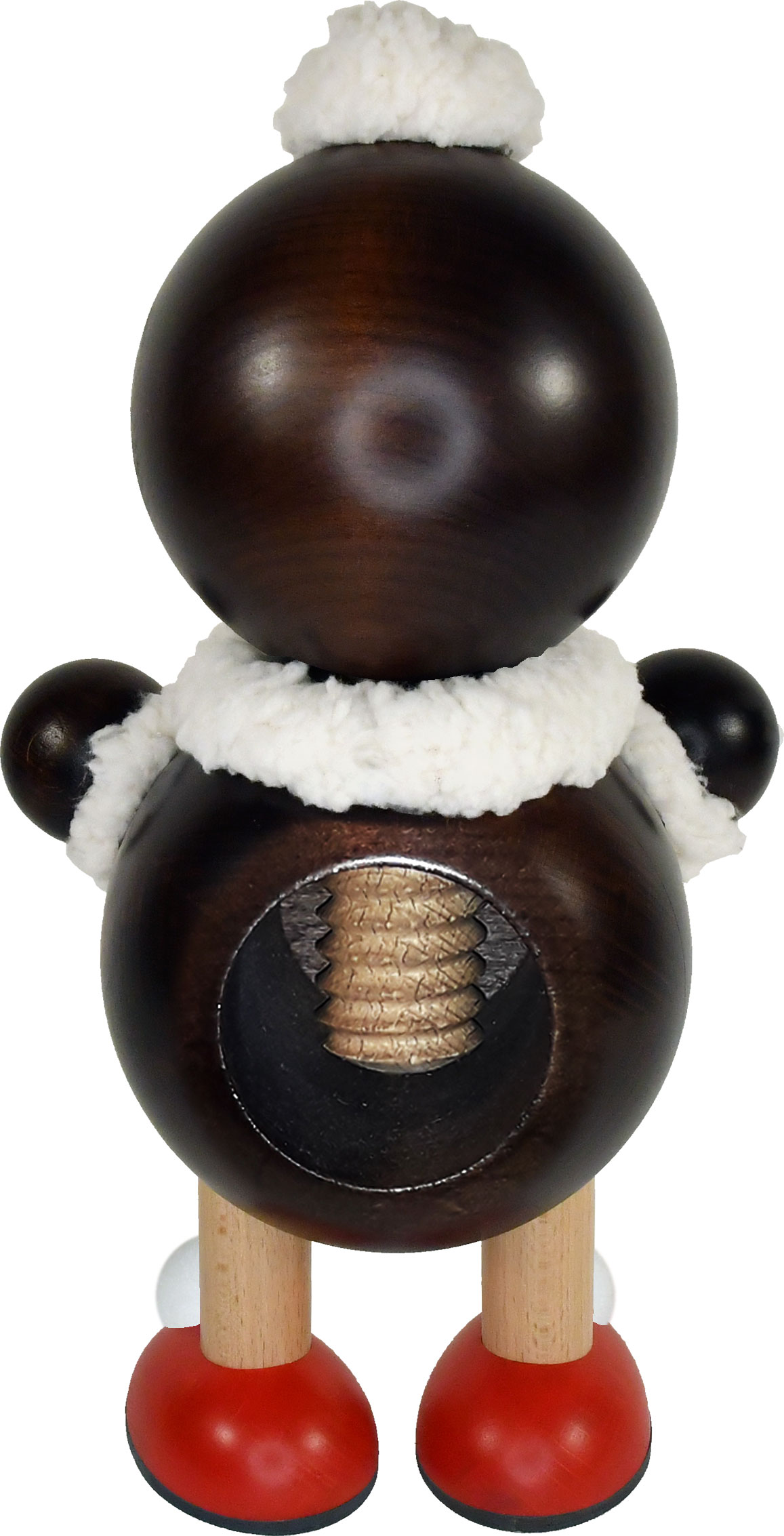 Pitti Nussknacker, klein, ca. 18,5 cm Schraubnussknacker