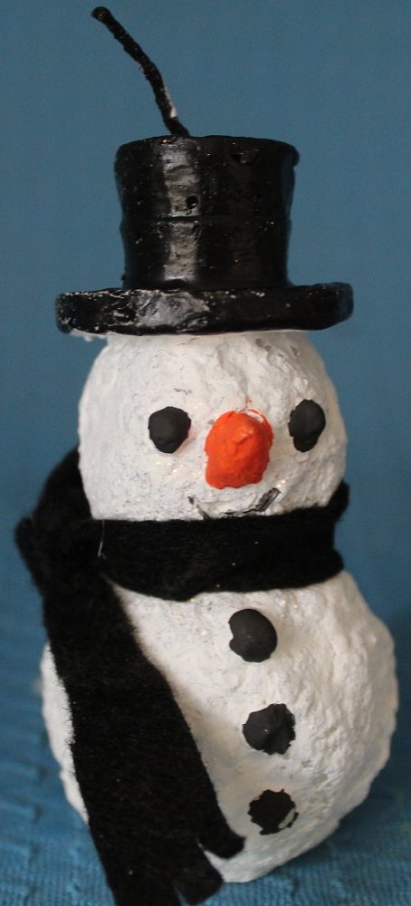 Schneemann mit Hut- vorrätig 3 Stück