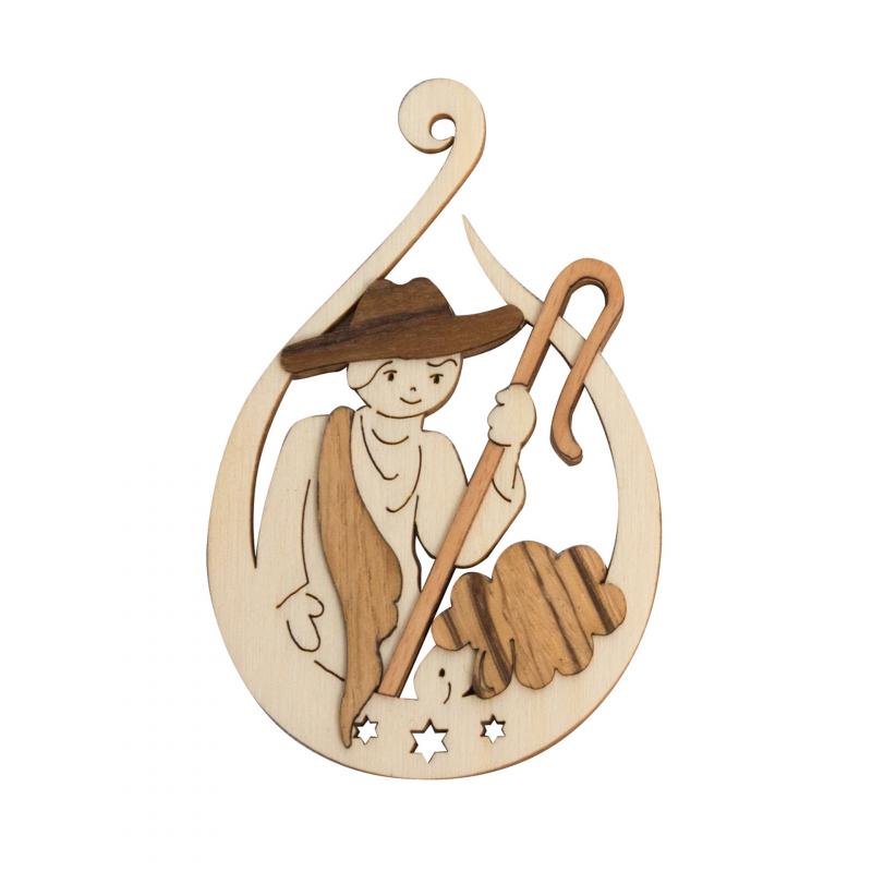 Baumschmuck, Hirte mit Schaf