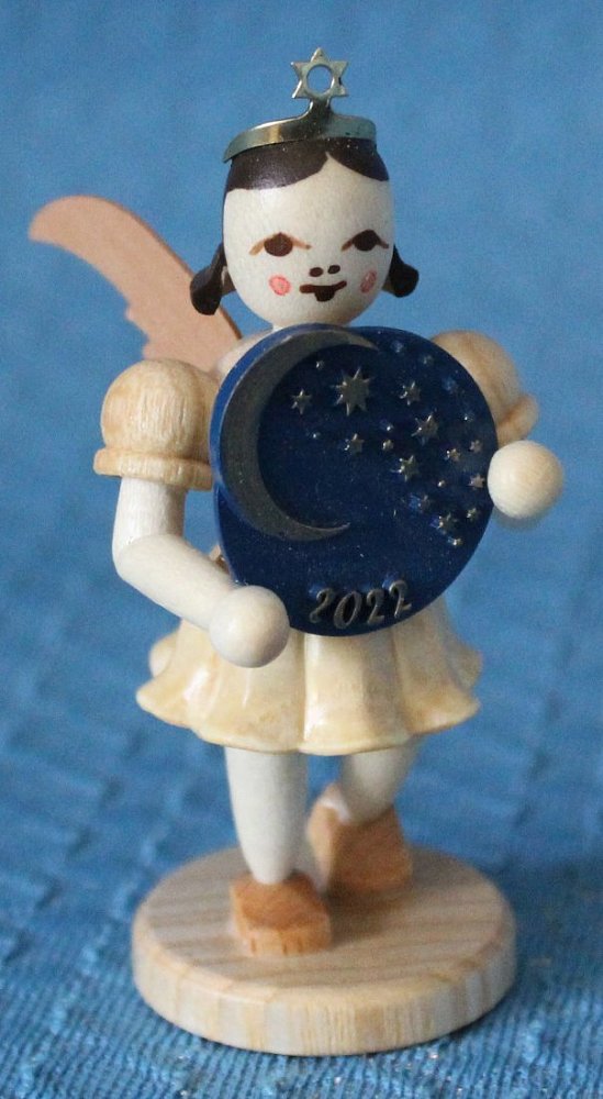 Engel mit Mond und Sterne