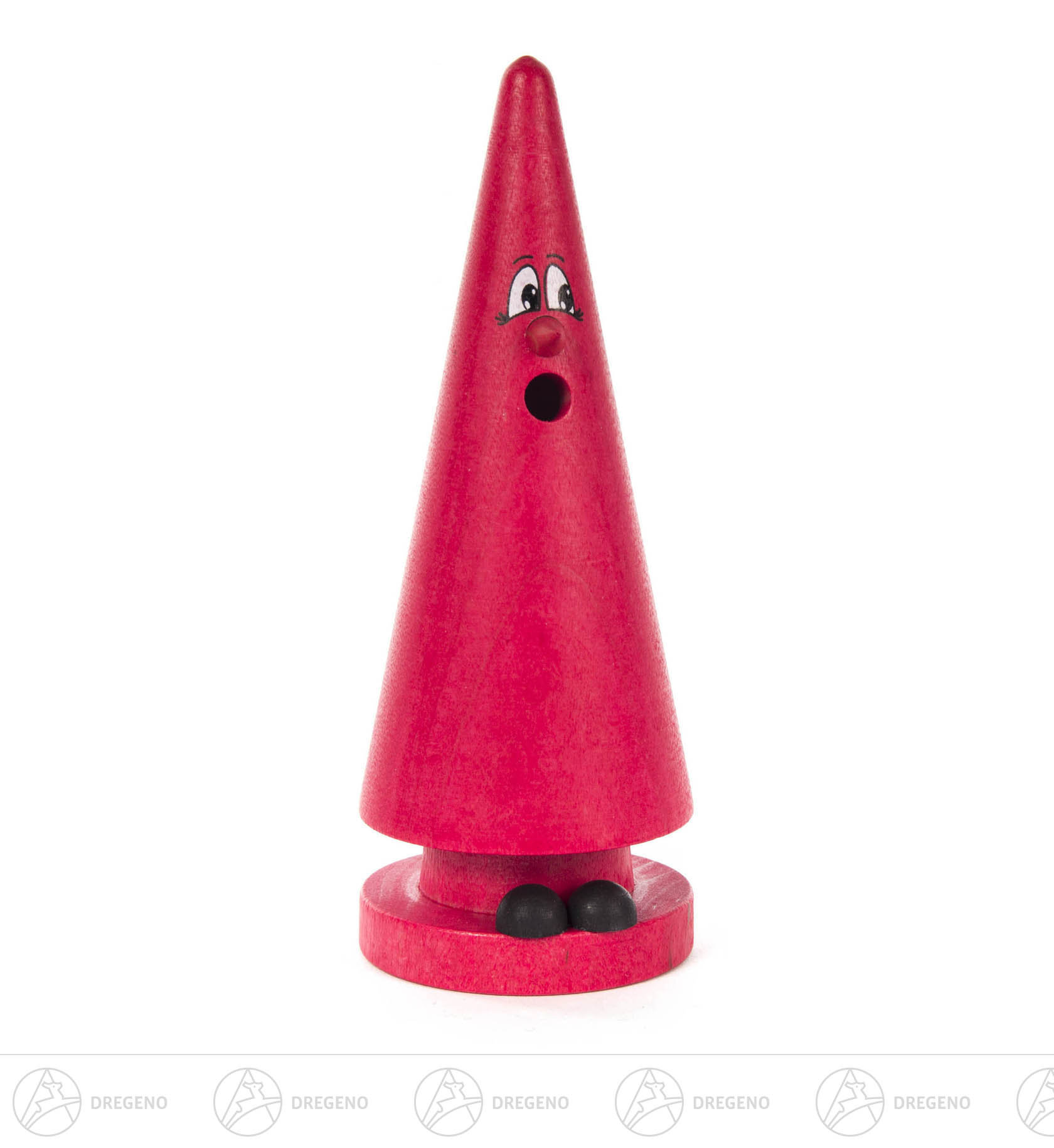 Räucherfigur Ziegenbein, rot Susi Sandel 13,5cm