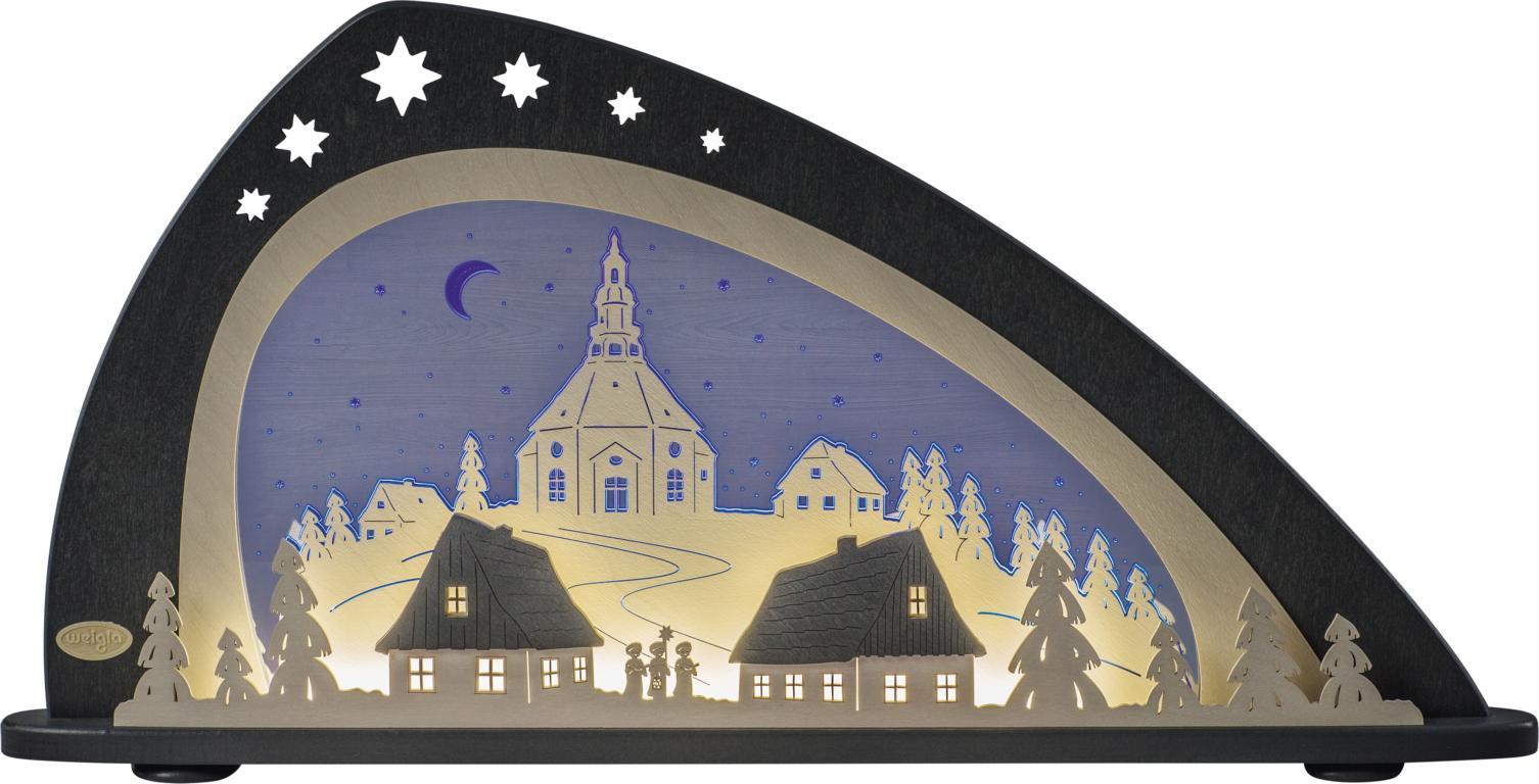 Schwibbogen LED Seiffen 66,0 x 33,8 x 6,0 cm