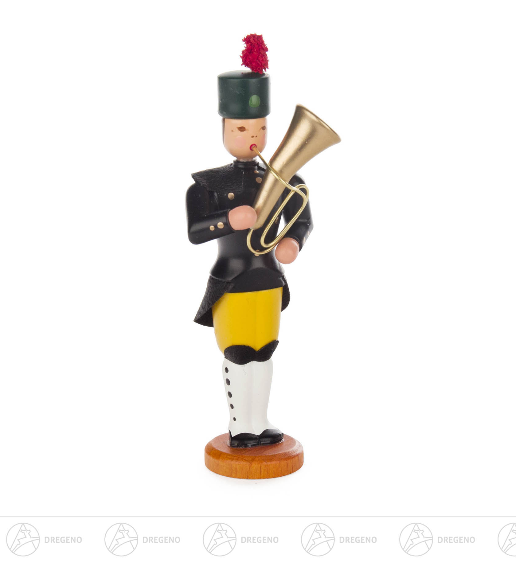 Bergmann mit Tenorhorn 10cm