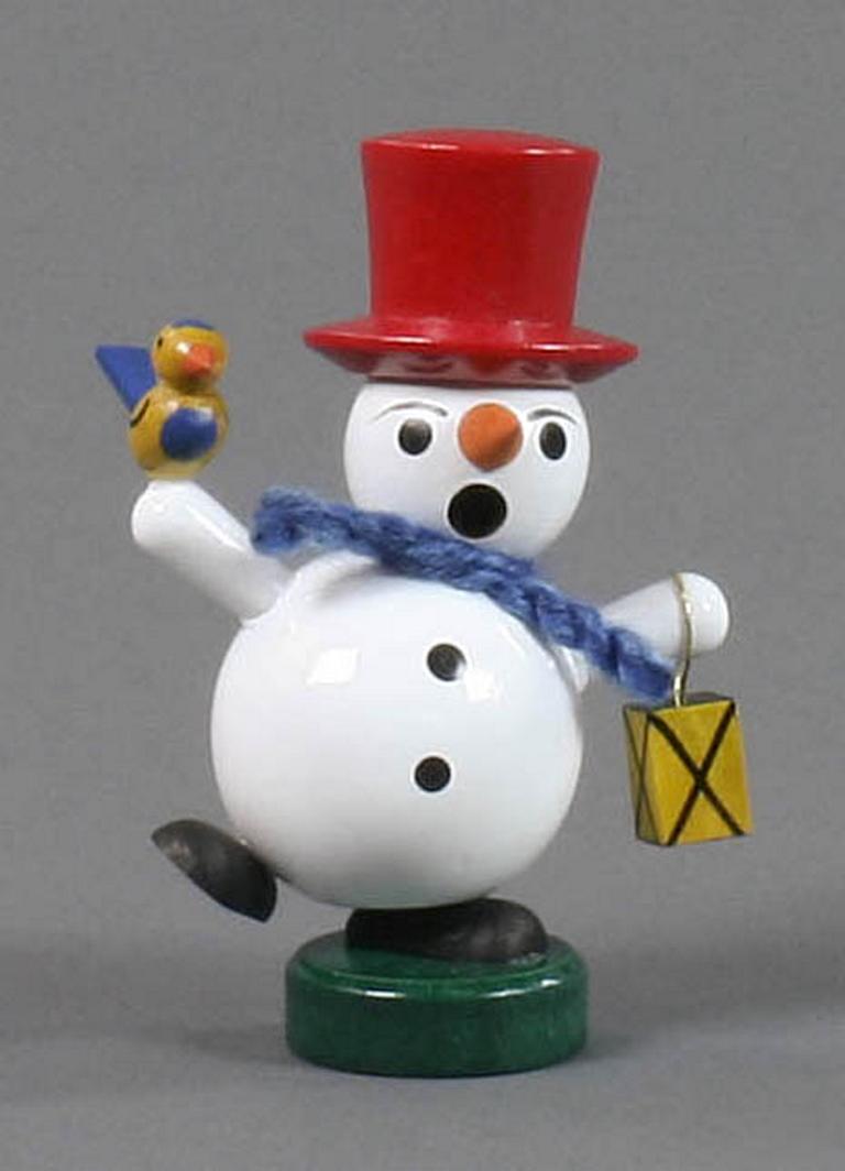 Mini-Räuchermann Schneemann