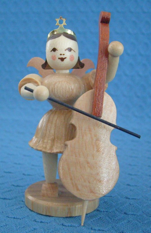 Engel stehend mit Violoncello