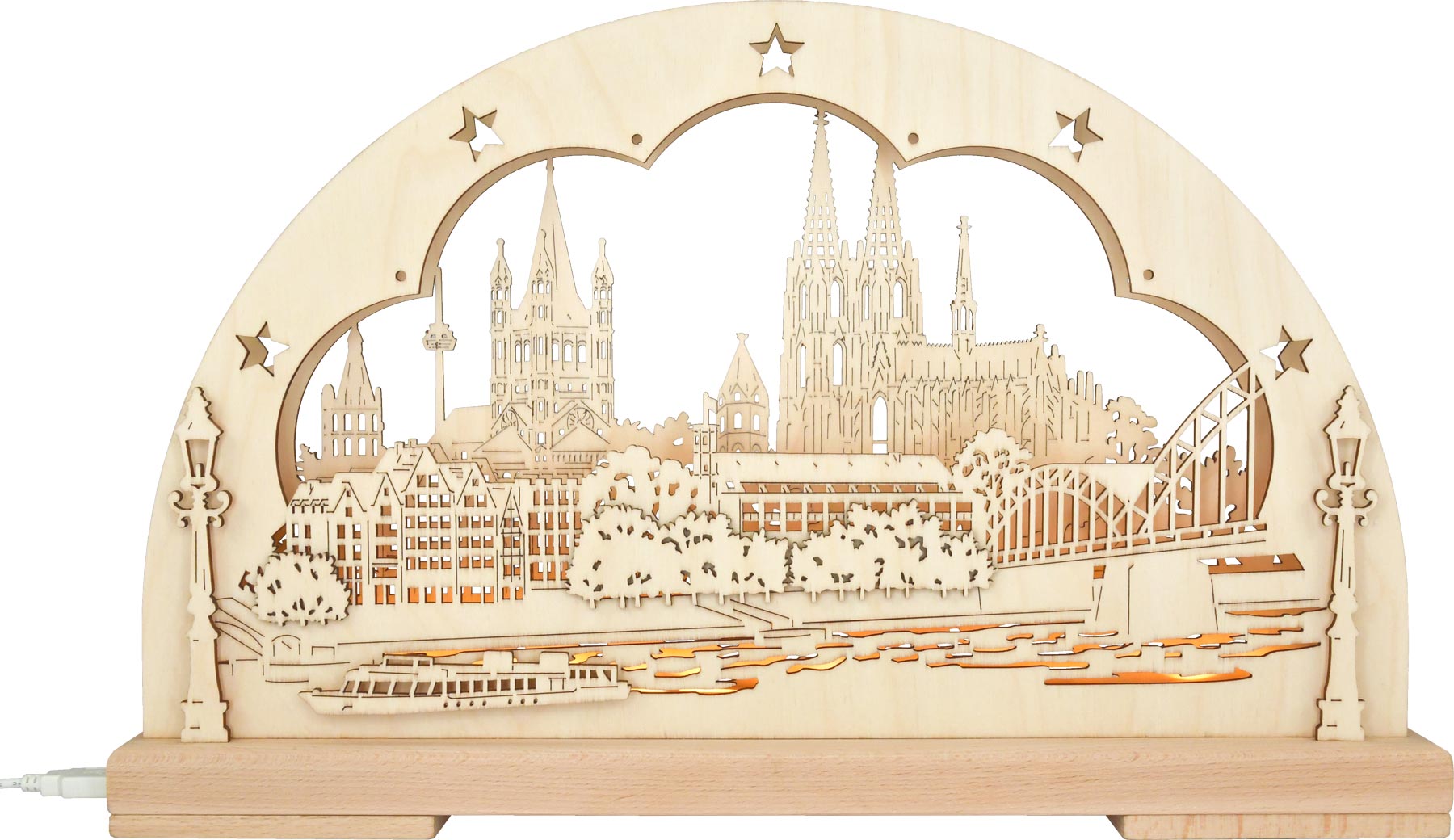 LED-Schwibbogen kl., Köln