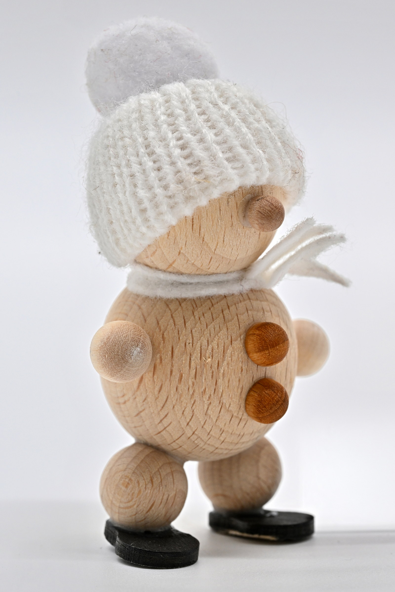 Schneemann natur weiße Mütze