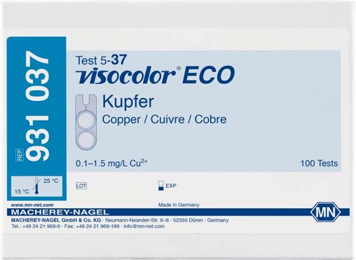 Kolorimetrischer Test VISOCOLOR ECO Kupfer