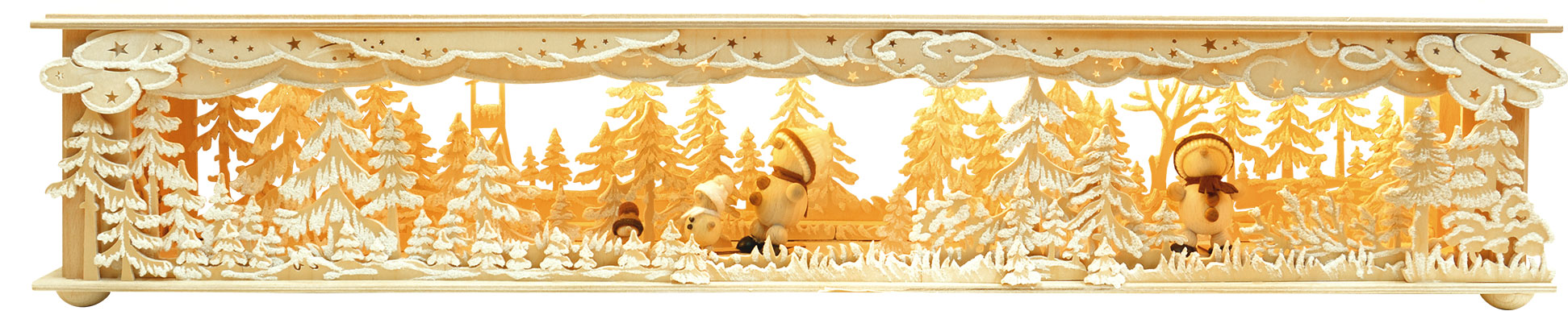 Raumleuchte groß, Snowmollyland, Raureif
