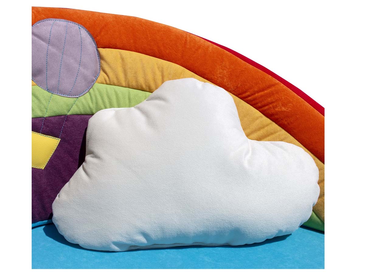 Kindersofa Regenbogen