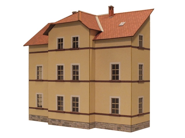 01-20 - Vorstadthaus mit gelben Putz