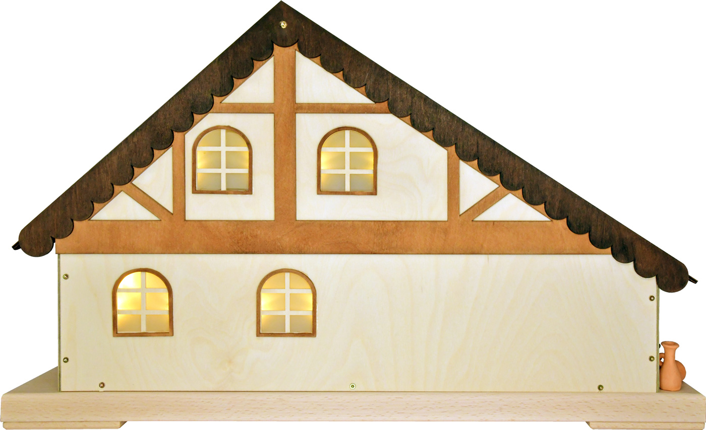 Lichterhaus groß, Handwerksstube