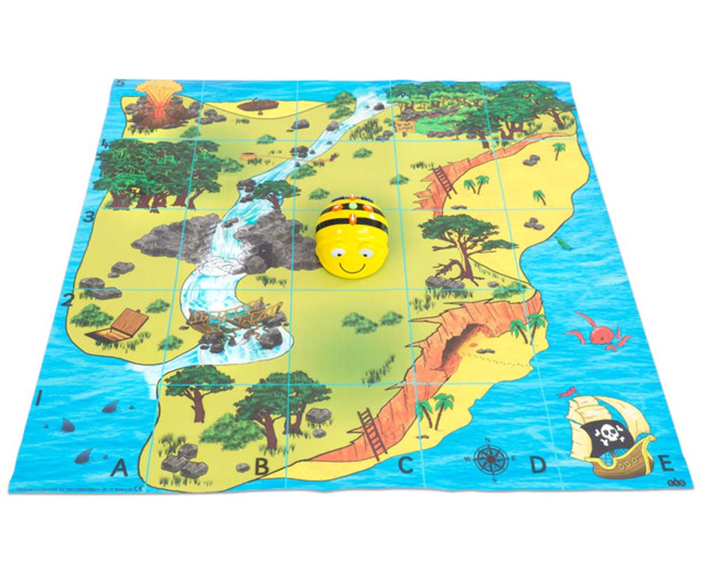 Bee-Bot Bodenmatte fürs Schatzsuchen